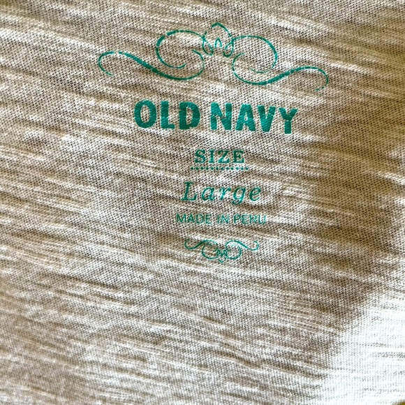 Old Navy - Long Sleeve Printed Tee Shirt - Picture 3 of 3